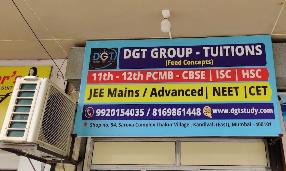 DGT Science Classes In Thakur Village | IIT-JEE | MHT-CET | NEET | PCMB