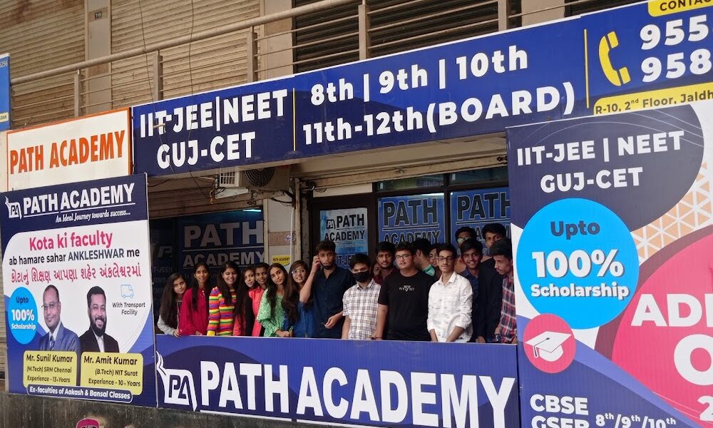 PATH ACADEMY – IIT-JEE Coaching, NEET, 11/12th Tuition | 8/9/10th Foundation Classes in Ankleshwar