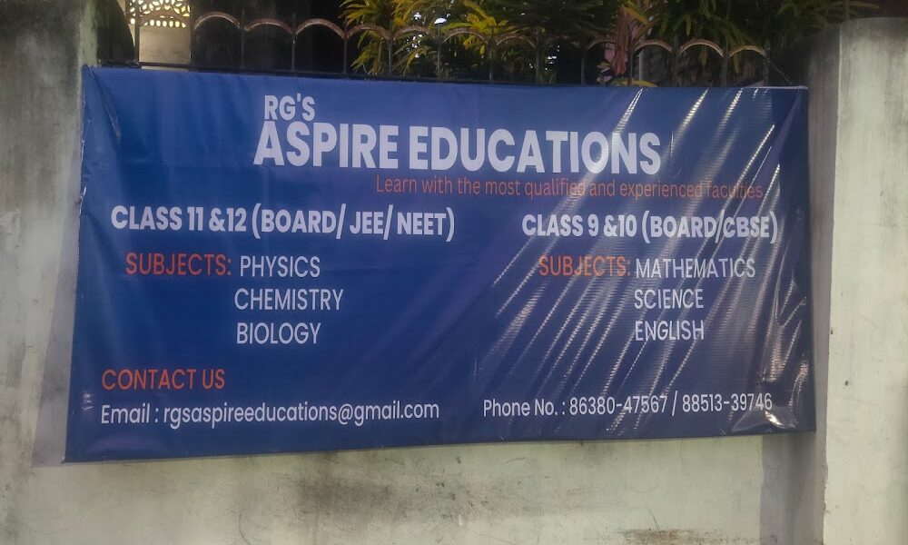 RG’S ASPIRE EDUCATIONS